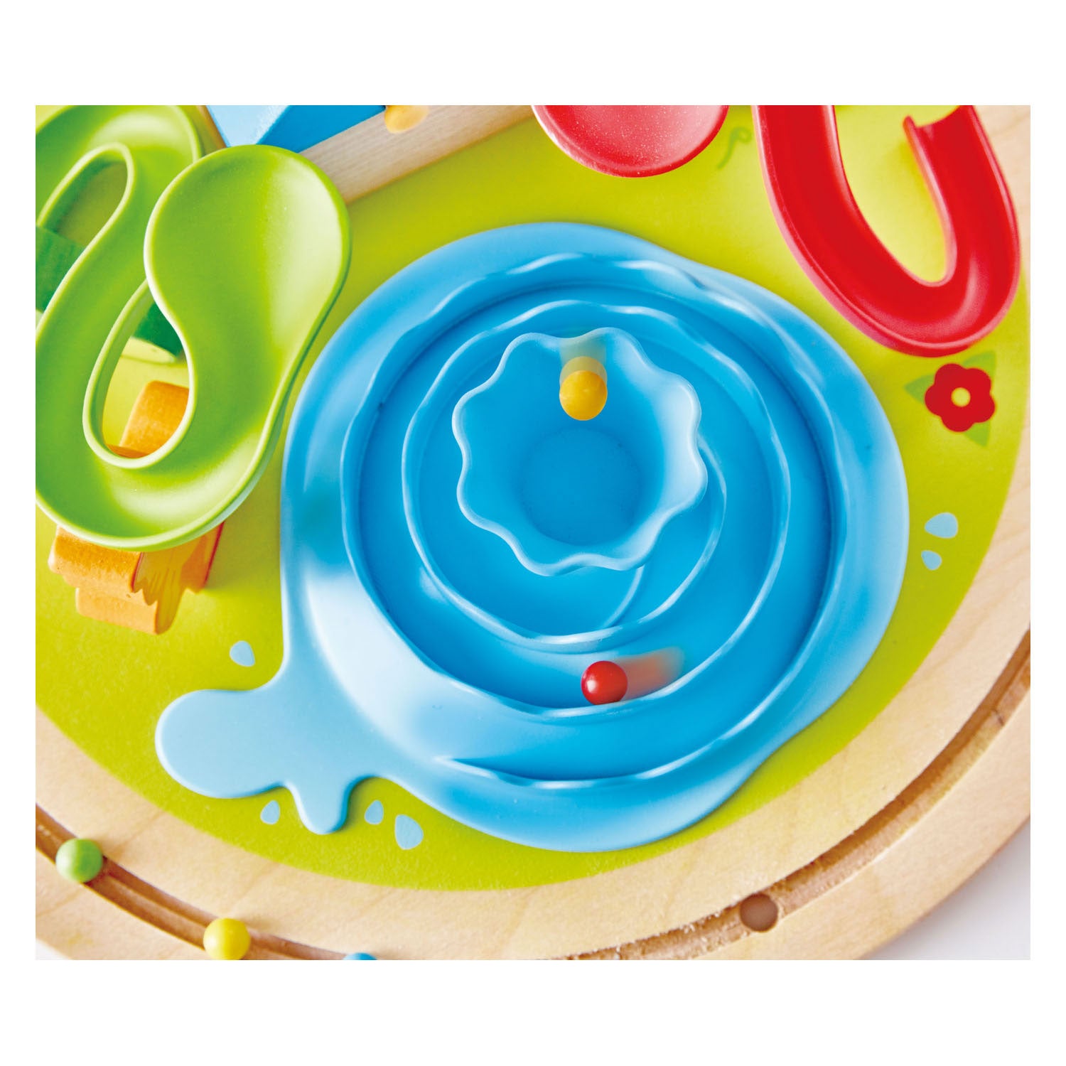 Hape bol met magnetisch doolhof sunney valley dome