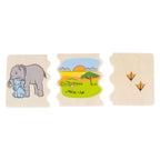 Beleduc cognito dierenmanieren herkennen houten kinderspel
