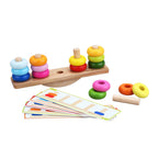 Classic world houten balans stapelspel, 26dlg.