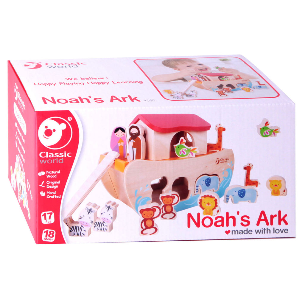 Classic World World World Houten Vormen Ark van Noach