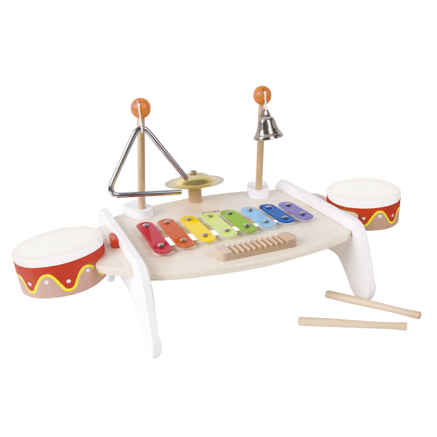 Classic world houten muziektafel
