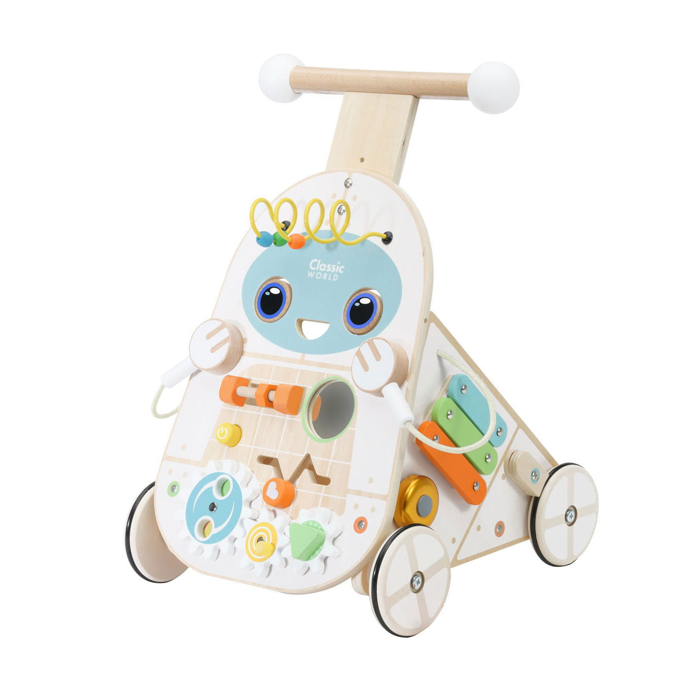 Classic world baby walker hout