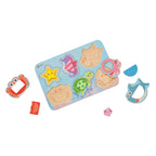 Classic world houten puzzel oceaan dieren, 13st.