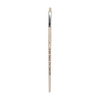 Nature line kwasten, afm 4, l: 18,5 cm, b: 7 mm, korte steel, 12 stuk 1 doos