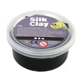 Silk clay - zwart, 40gr.