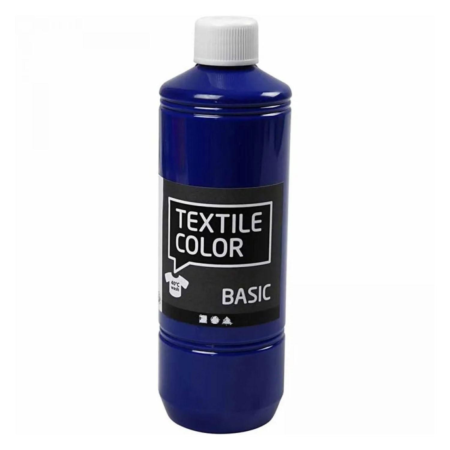Creativ company textielverf - primaire kleuren, 5x500ml