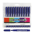 Creativ company donkerblauw jumbo stiften, 12st.