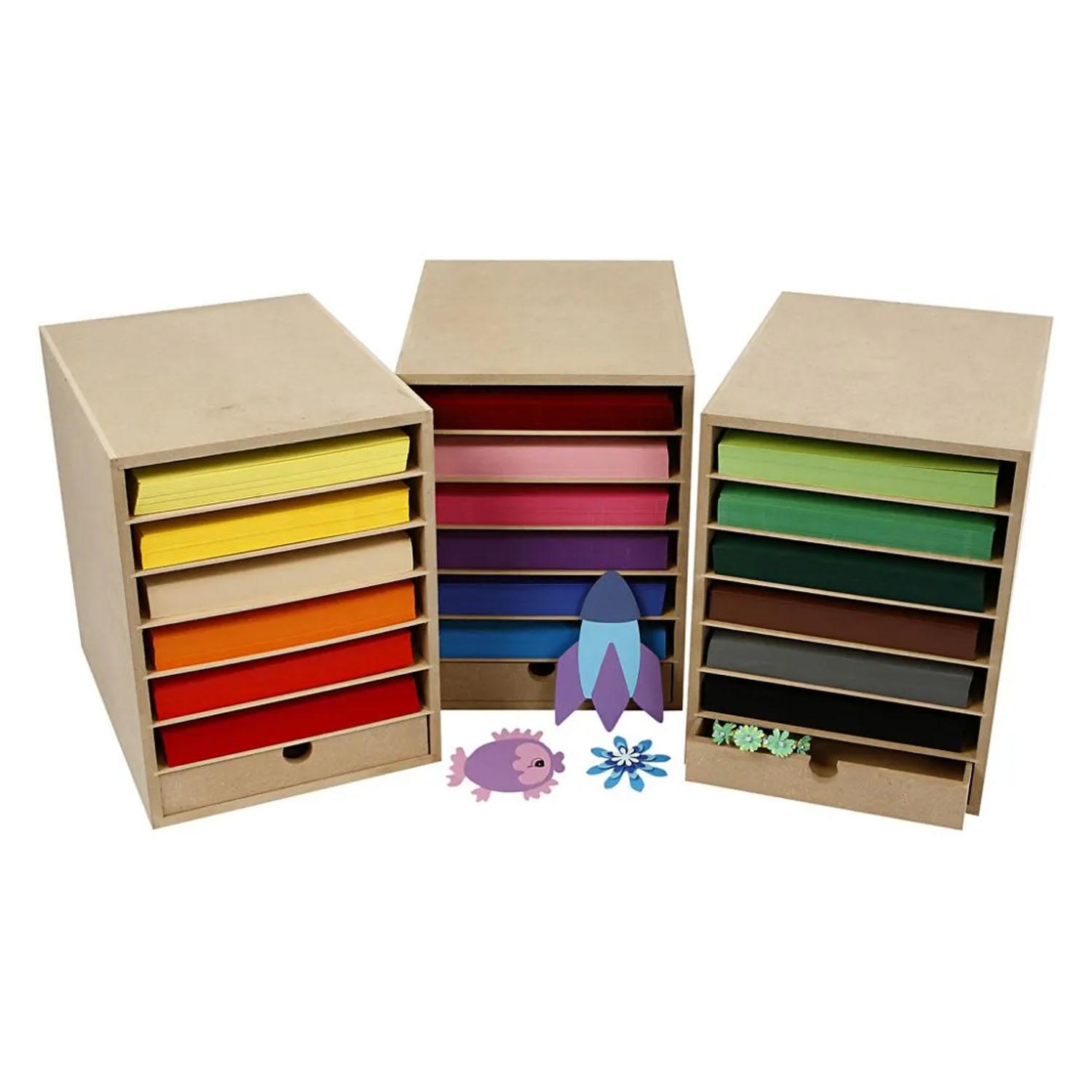 Creativ company papier opslag unit, h: 31,5 cm, d: 32 cm, b: 24,3 cm, a4, 1 stuk