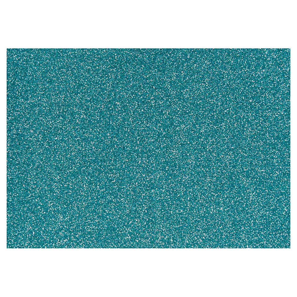 Creativ company opstrijkfolie glitter lichtblauw, a5