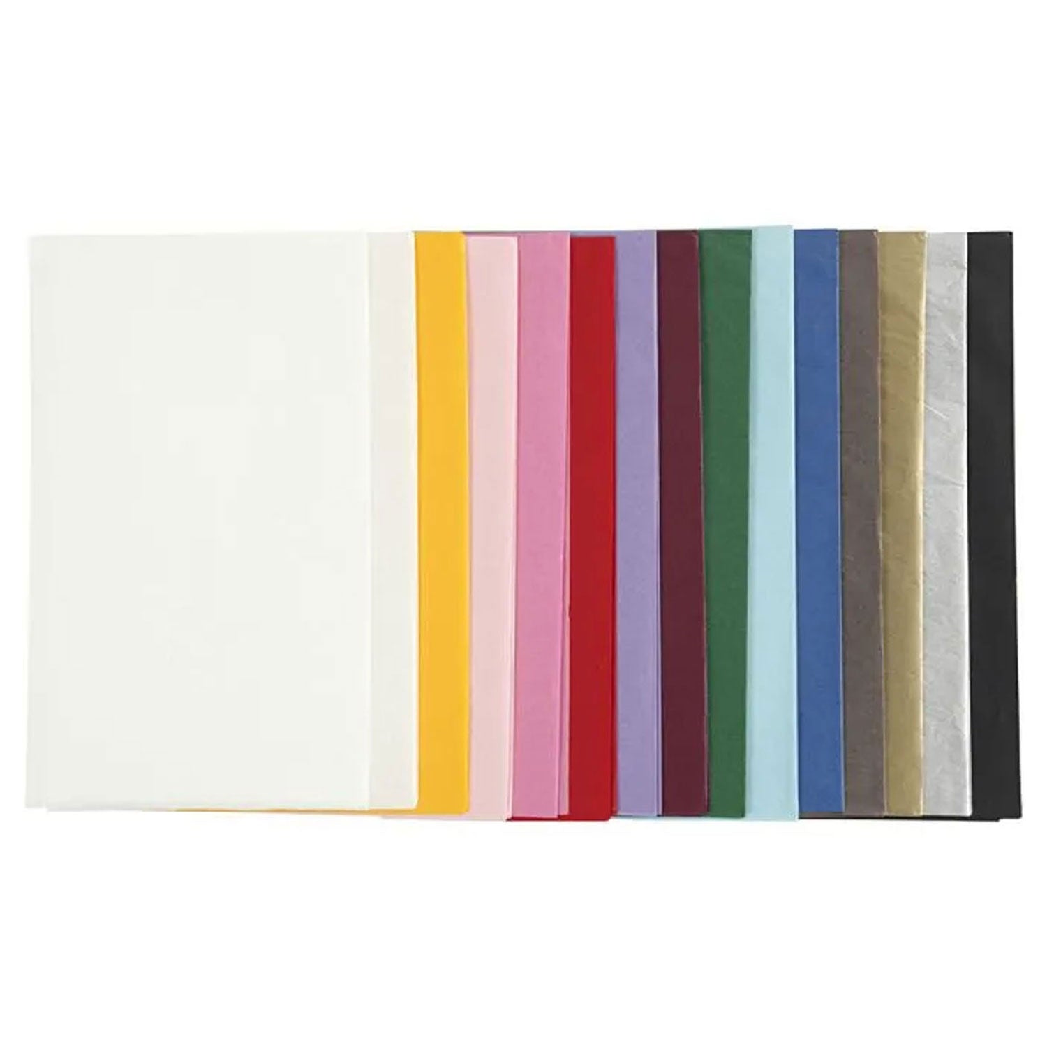 Creativ company tissuepapier, vel 50x70 cm, 17 gr, diverse kleuren, 15x2 vel, 30 vel 1 doos