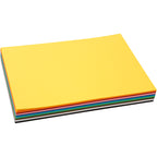 Colortime gekleurd karton, a4, vel 210x297 mm, 180 gr, diverse kleuren, 12x10 vel 1 doos