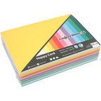 Creativ company lentekarton, a4, vel 210x297 mm, 180 gr, diverse kleuren, 300 div vellen 1 doos