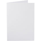 Creativ company kaarten, afmeting kaart 10,5x15 cm, 220 gr, wit, 10 stuk 1 doos