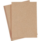 Creativ company papier, a4, vel 210x297 mm, 120 gr, naturel, 20 stuk 1 doos