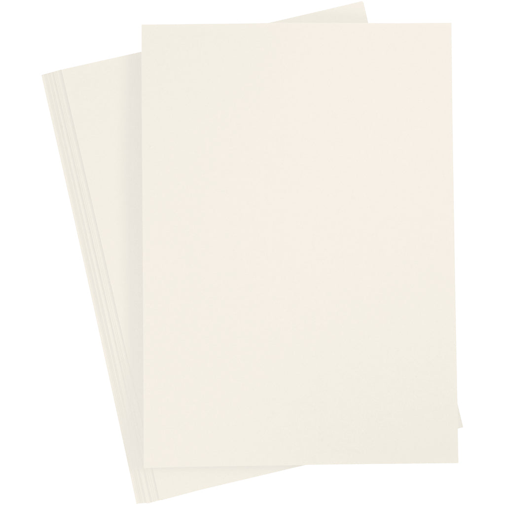 Creativ company papier, a4, vel 210x297 mm, 80 gr, off-white, 20 stuk 1 doos