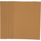 Creativ company ribbelkarton, vel 25x35 cm, 120 gr, 10 vel 1 doos