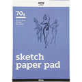 Creativ company schetsblok, a4, vel 210x297 mm, 70 gr, wit, 70 vel 1 doos