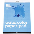 Creativ company aquarelblok, a4, vel 210x297 mm, 180 gr, wit, 20 vel 1 stuk