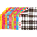 Creativ company bedrukt karton, a4, vel 210x297 mm, 250 gr, diverse kleuren, 20 div vellen 1 doos