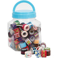 Creativ company tape, b: 12 mm, diverse kleuren, 90x2 m 1 doosje