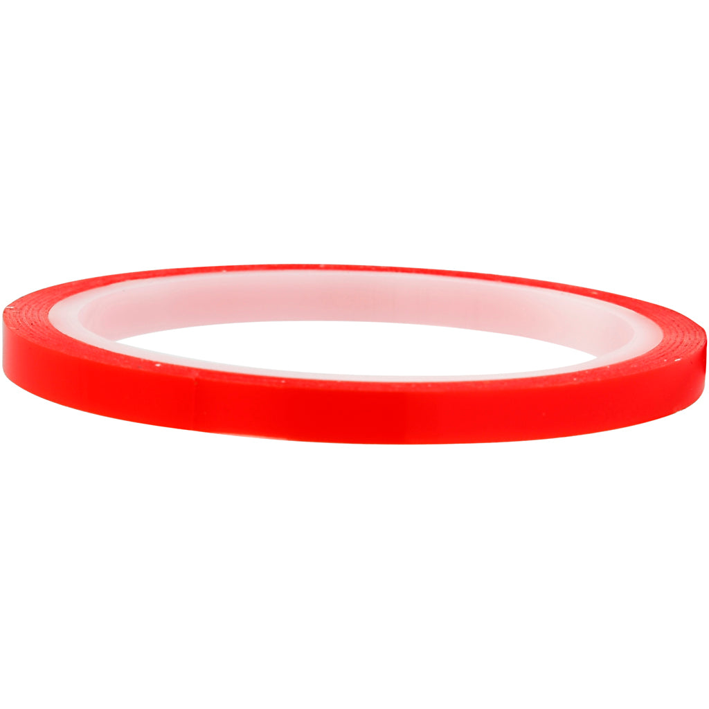 Creativ company dubbelzijdig klevend power tape, b: 7 mm, 10 m 1 rol