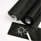 Creativ company krijtbordfolie zwart, 2m