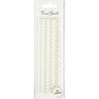 Creativ company halve plakparels wit 2-8mm, 140st.