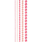 Creativ company halve plakparels roze 2-8mm, 140st.