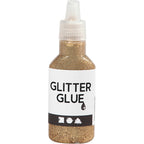 Creativ company glitterlijm goud, 25ml