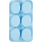 Creativ company silicone vormen lichtblauw, 100ml