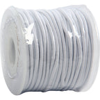 Creativ company elastiek dikte 2mm wit, 25m
