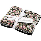Creativ company patchwork stof zwart 45x55cm, 4st.