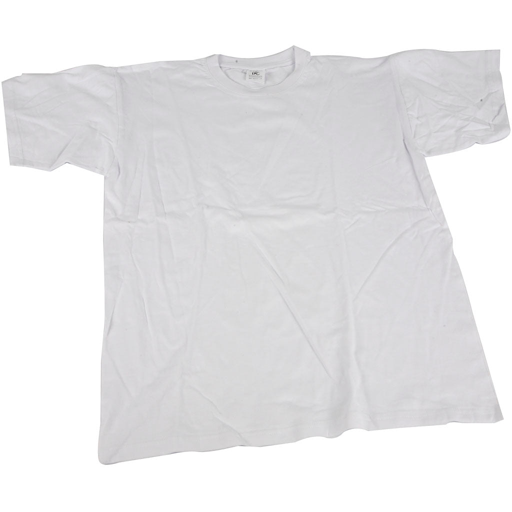 Creativ company t-shirt wit met ronde hals katoen, 9-11 jaar