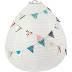 Creativ company rijstpapier lamp wit druppel, 27cm