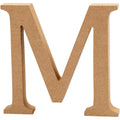 Creativ company letter m mdf 13cm, 1st.