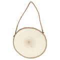 Creativ company deurschild hout, 12-14 cm