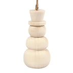 Creativ company houten hanger sneeuwpop