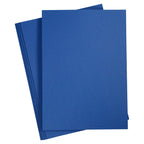 Creativ company gekleurd karton, a4, vel 210x297 mm, 180 gr, donkerblauw, 20 vel 1 doos