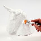 Creativ company eenhoorn hoofd papier-maché