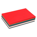 Creativ company kerst karton, a6, vel 105x148 mm, 180 gr, diverse kleuren, 120 div vellen 1 doos
