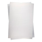 Creativ company krimpfolie transparant glans 20x30cm, 10st.