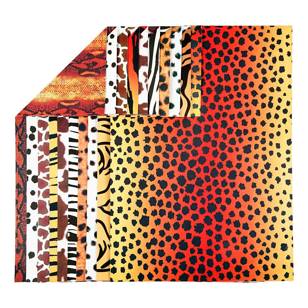 Creativ company diermotieven karton, a4, vel 210x297 mm, 300 gr, 10 div vellen 1 doos