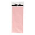 Tissuepapier, vel 50x70 cm, 17 gr, lichtroze, 10 vel 1 doos