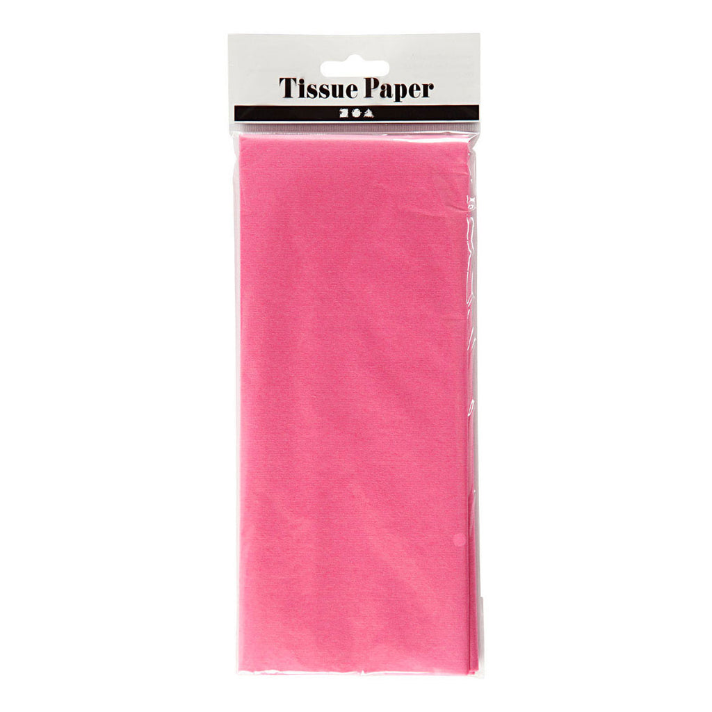 Creativ company tissuepapier, vel 50x70 cm, 17 gr, roze, 10 vel 1 doos