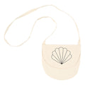 Creativ company schoudertas katoen oesterschelp, 15x14cm