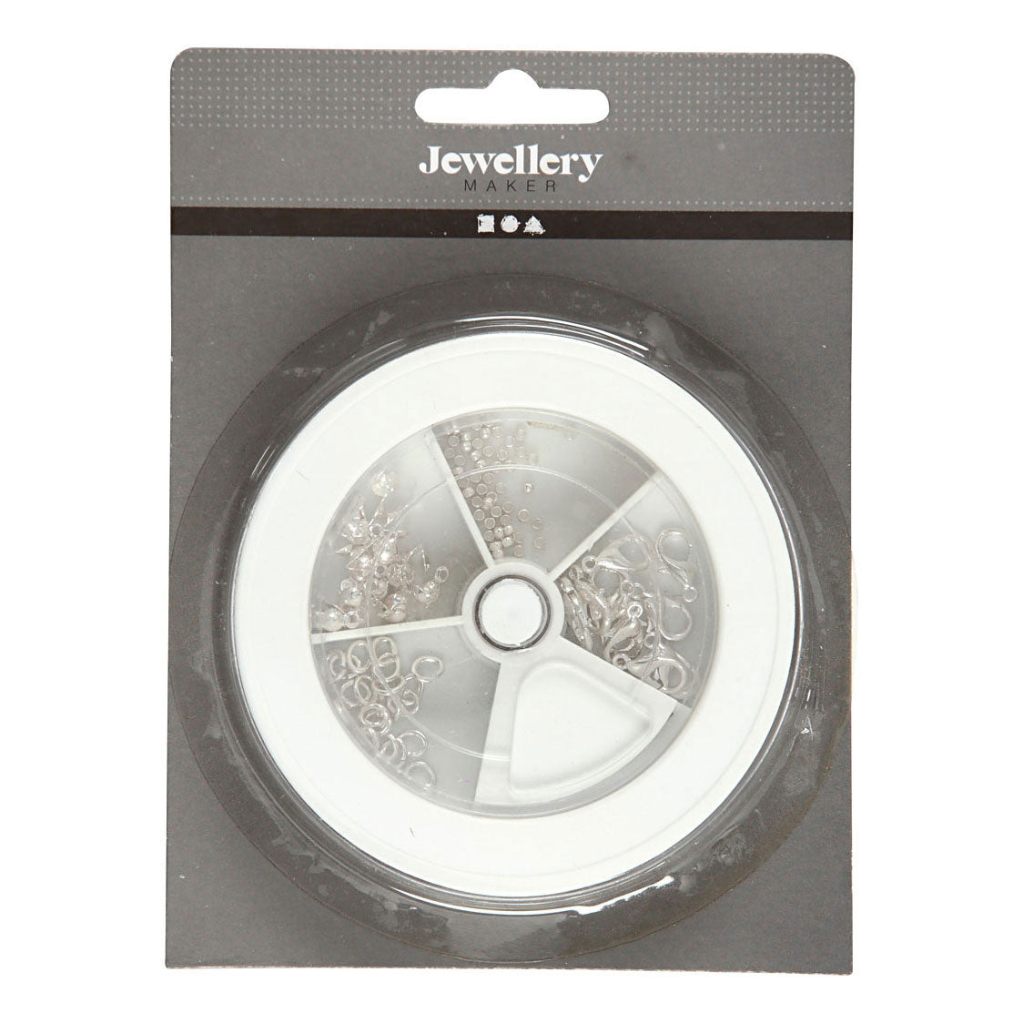 Creativ company sieraden starterset, verzilverd, 1 set
