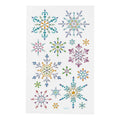 Creativ company diamant stickers ijskristallen, 1 vel