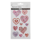 Creativ company diamant stickers harten, 1 vel