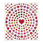 Creativ company stickers kleine harten, 1 vel