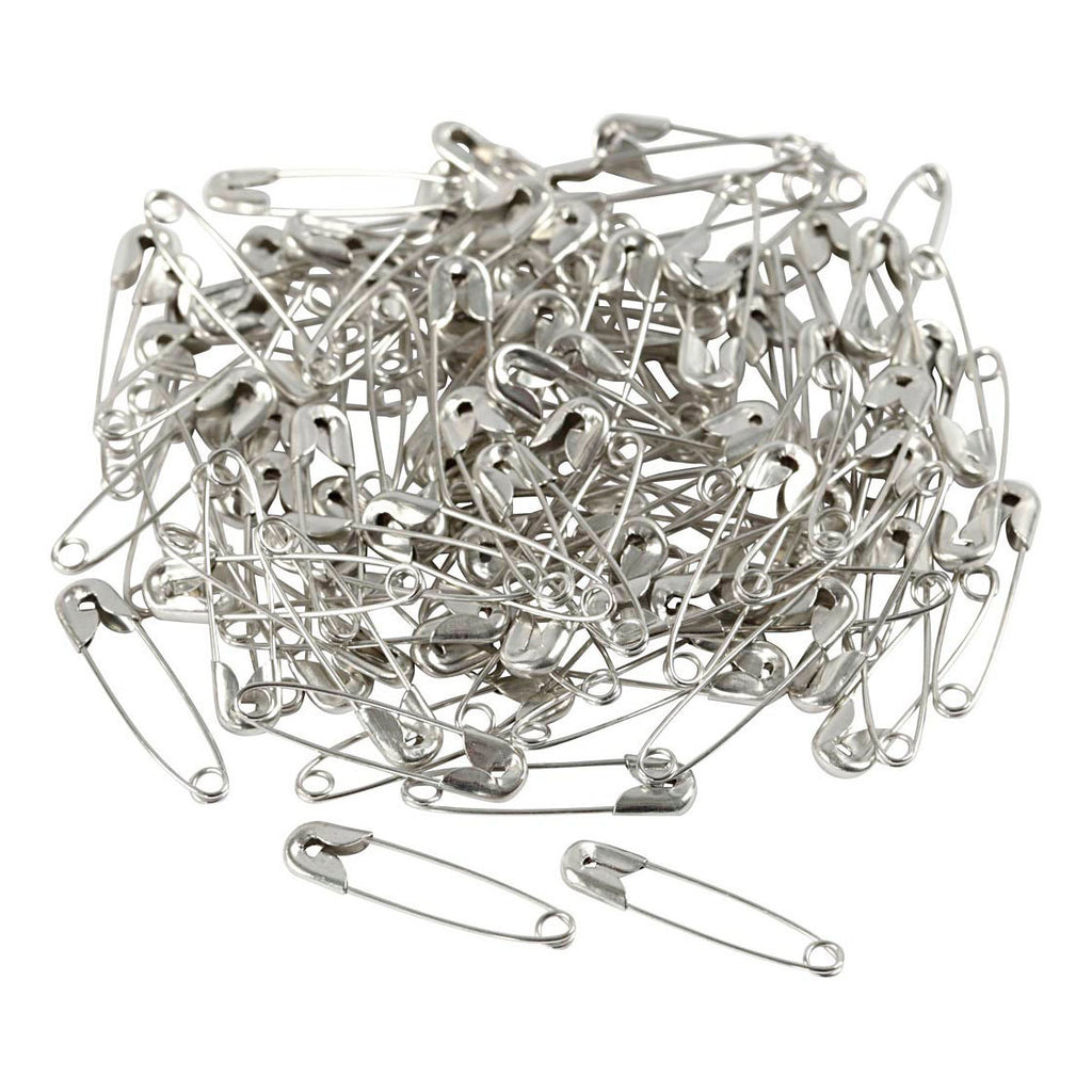 Creativ company veiligheidsspelden zilver, 100st.